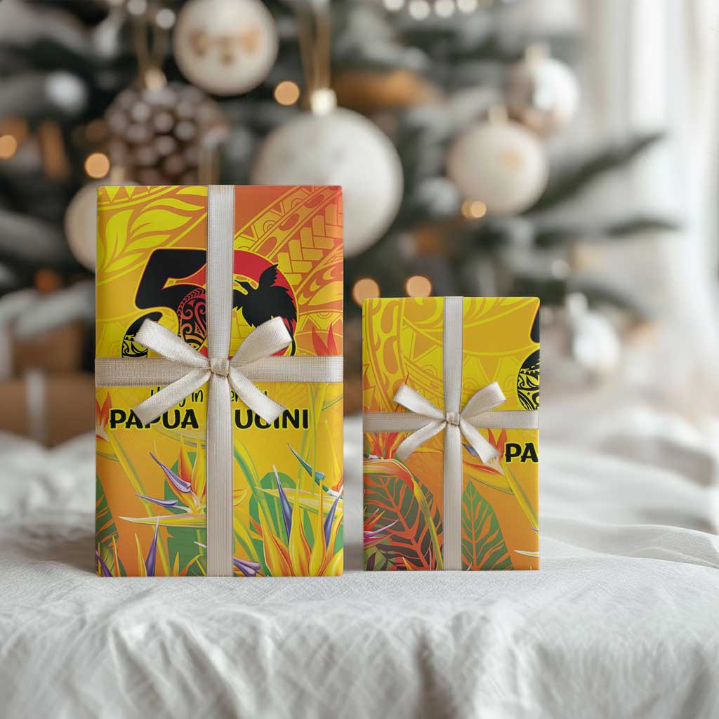 Papua New Guinea Unity in Diversity Wrapping Paper 50th Indipendens Papua Niugini LT9 - Polynesian Pride