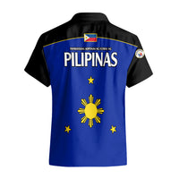 Philippines Concept Home Football Hawaiian Shirt Pilipinas Flag Black Style 2023 LT9 - Polynesian Pride