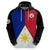 Philippines Concept Home Football Hoodie Pilipinas Flag Black Style 2023 LT9 - Polynesian Pride