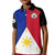 Philippines Concept Home Football Kid Polo Shirt Pilipinas Flag Black Style 2023 LT9 Kid Black - Polynesian Pride