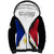 Philippines Concept Home Football Sherpa Hoodie Pilipinas Flag Black Style 2023 LT9 Unisex Black - Polynesian Pride