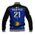 (Custom Text And Number) Philippines Concept Home Football Baseball Jacket Pilipinas Flag Black Style 2023 LT9 - Polynesian Pride