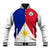 Philippines Concept Home Football Baseball Jacket Pilipinas Flag White Style 2023 LT9 Unisex White - Polynesian Pride