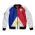 Philippines Concept Home Football Bomber Jacket Pilipinas Flag White Style 2023 LT9 Unisex White - Polynesian Pride