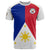 Philippines Concept Home Football T Shirt Pilipinas Flag White Style 2023 LT9 White - Polynesian Pride