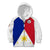 (Custom Text And Number) Philippines Concept Home Football Kid Hoodie Pilipinas Flag White Style 2023 LT9 - Polynesian Pride