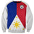 (Custom Text And Number) Philippines Concept Home Football Sweatshirt Pilipinas Flag White Style 2023 LT9 Unisex White - Polynesian Pride