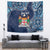 Personalised Fiji 54th Anniversary Tapestry Siga Ni Bula Galala Marautaki O Viti LT9