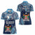 Personalised Fiji 54th Anniversary Women Polo Shirt Siga Ni Bula Galala Marautaki O Viti LT9