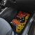 Personalised Papua New Guinea 49th Anniversary Car Mats Hapi De bilong Indipendens Papua Niugini