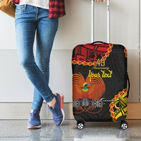 Personalised Papua New Guinea 49th Anniversary Luggage Cover Hapi De bilong Indipendens Papua Niugini