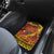 Personalised Papua New Guinea 49th Anniversary Car Mats Bird of Paradise Unity In Diversity