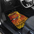 Personalised Papua New Guinea 49th Anniversary Car Mats Bird of Paradise Unity In Diversity