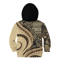 Hawaiian Hibiscus Tribal Vintage Motif Kid Hoodie Ver 2