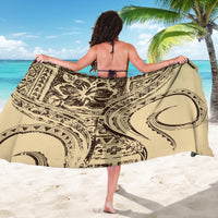 Hawaiian Hibiscus Tribal Vintage Motif Sarong Ver 3