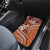 Hawaiian Hibiscus Tribal Vintage Motif Car Mats Ver 5