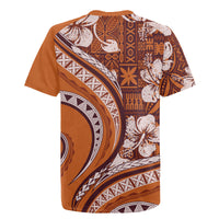 Hawaiian Hibiscus Tribal Vintage Motif Rugby Jersey Ver 5