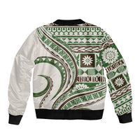 Hawaiian Hibiscus Tribal Vintage Motif Bomber Jacket Ver 7