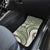 Hawaiian Hibiscus Tribal Vintage Motif Car Mats Ver 7