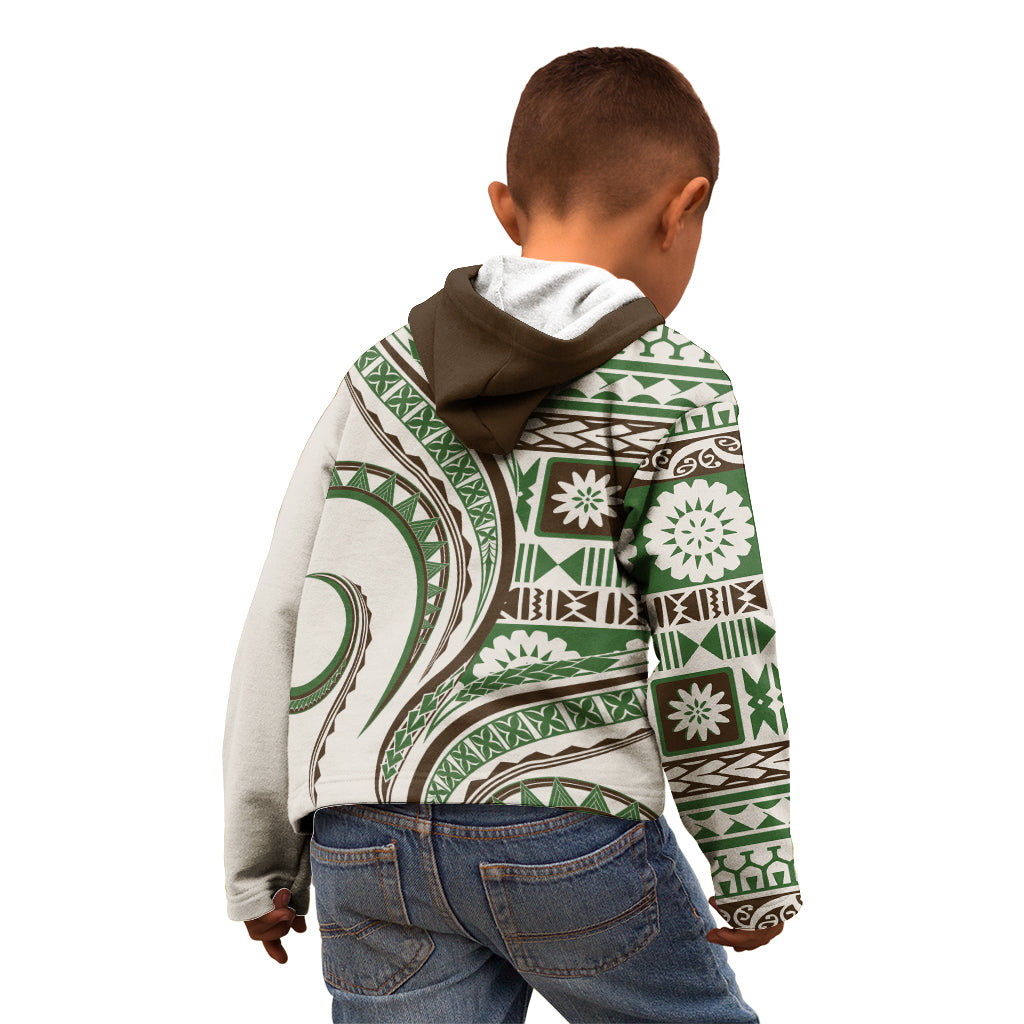 Hawaiian Hibiscus Tribal Vintage Motif Kid Hoodie Ver 7