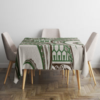 Hawaiian Hibiscus Tribal Vintage Motif Tablecloth Ver 7
