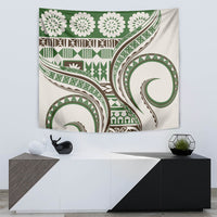 Hawaiian Hibiscus Tribal Vintage Motif Tapestry Ver 7 LT9 - Polynesian Pride