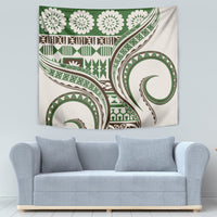 Hawaiian Hibiscus Tribal Vintage Motif Tapestry Ver 7 LT9 - Polynesian Pride