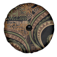 Hawaiian Hibiscus Tribal Vintage Motif Spare Tire Cover Ver 8