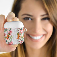 Hawaii Tropical Twist Lei AirPods Case Hawaiian Flag Motif LT9 - Polynesian Pride