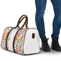 Hawaii Tropical Twist Lei Travel Bag Hawaiian Flag Motif