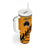 Australia New Zealand Rugby Tumbler With Handle Aboriginal Wallabies and Maori Black Fern Gold Vibe