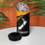 Australia New Zealand Rugby 4 in 1 Can Cooler Tumbler Gold Aboriginal Wallabies and Maori Black Fern - Polynesian Pride