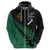 Custom Australia Wallabies and Aotearoa Rugby Hoodie Kangaroo Black Fern Maori Green Vibe LT9 - Polynesian Pride