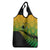 Australia New Zealand Rugby Grocery Bag Gradient Aboriginal Wallabies and Maori Black Fern - Polynesian Pride
