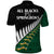 South Africa and Aotearoa Rugby Polo Shirt Springboks Black Fern Maori Vibe LT9 - Polynesian Pride