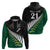 Custom South Africa and Aotearoa Rugby Hoodie Springboks Black Fern Maori Vibe LT9 - Polynesian Pride