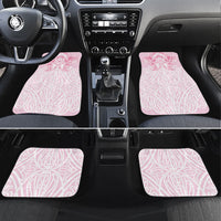 Aotearoa Kowhaiwhai Poutama Pink Motif Car Mats