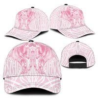 Aotearoa Kowhaiwhai Poutama Pink Motif Classic Cap
