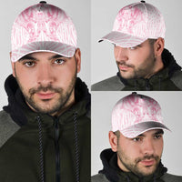 Aotearoa Kowhaiwhai Poutama Pink Motif Classic Cap