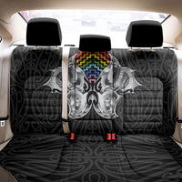 Aotearoa Kowhaiwhai Poutama Rainbow Motif Back Car Seat Cover