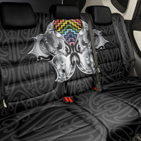 Aotearoa Kowhaiwhai Poutama Rainbow Motif Back Car Seat Cover