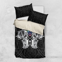 Aotearoa Kowhaiwhai Poutama Rainbow Motif Bedding Set
