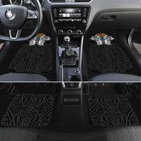 Aotearoa Kowhaiwhai Poutama Rainbow Motif Car Mats