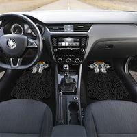 Aotearoa Kowhaiwhai Poutama Rainbow Motif Car Mats