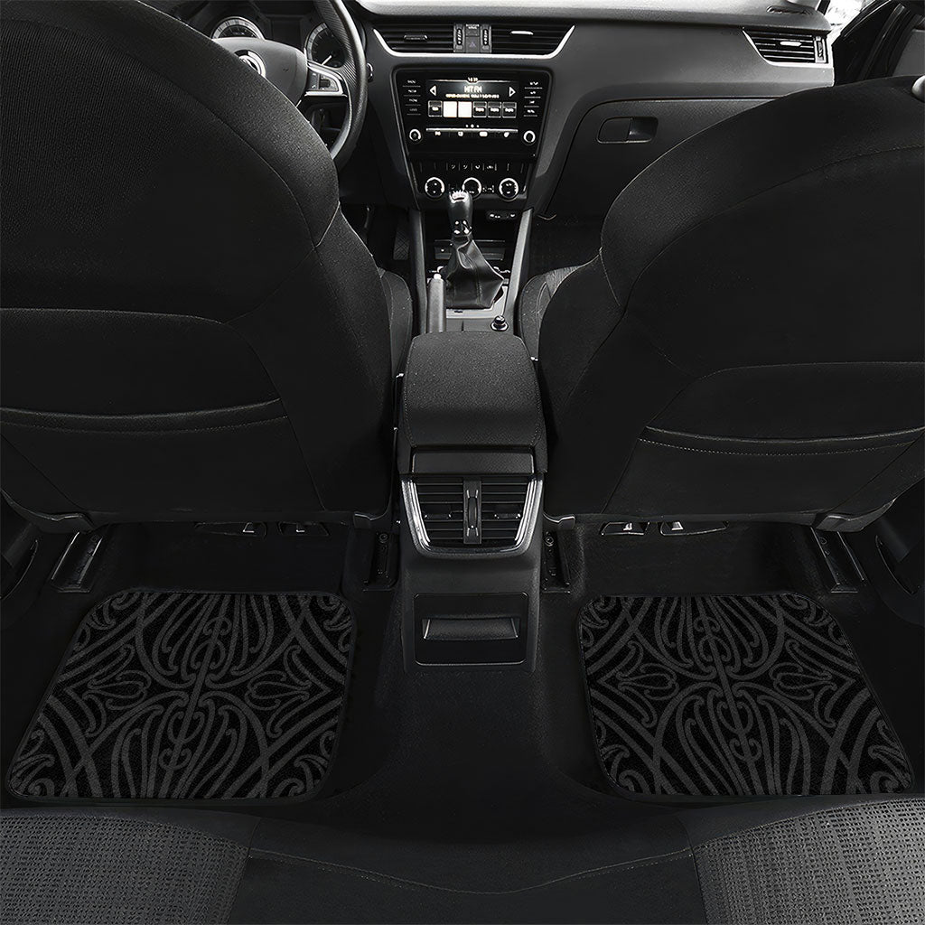 Aotearoa Kowhaiwhai Poutama Rainbow Motif Car Mats
