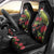 Meri Kirihimete Kakapo Car Seat Cover Black Silver Fern Christmas Vibe