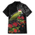 Meri Kirihimete Kakapo Hawaiian Shirt Black Silver Fern Christmas Vibe