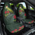 Meri Kirihimete Kakapo Car Seat Cover Green Silver Fern Christmas Vibe