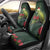 Meri Kirihimete Kakapo Car Seat Cover Green Silver Fern Christmas Vibe