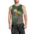 Meri Kirihimete Kakapo Men Tank Top Green Silver Fern Christmas Vibe